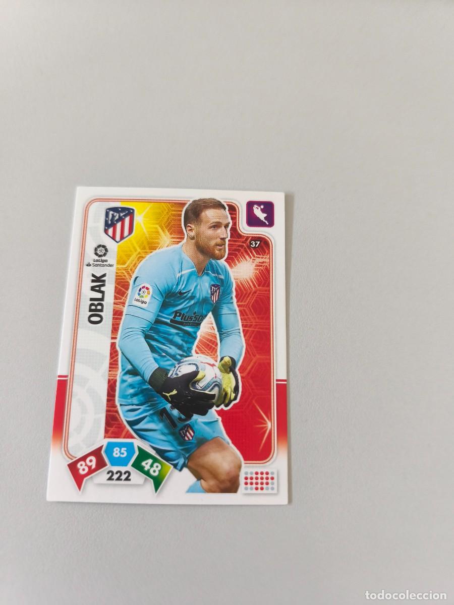 Football Stickers: ADRENALYN XL 2019 2020 19 20 OBLAK ATLETICO DE MADRID 37 H4