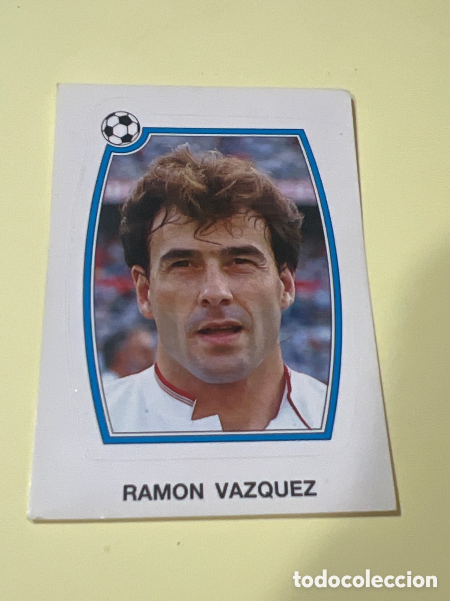 Football Stickers: C6626. 129 RAMON VAZQUEZ SEVILLA PANINI 1992 1993 CROMO FUTBOL 92 93 LIGA - SIN PEGAR