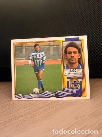 Football Stickers: LIGA 95 96 - Ediciones Este - Paco - Deportivo de la Coru&ntilde;a
