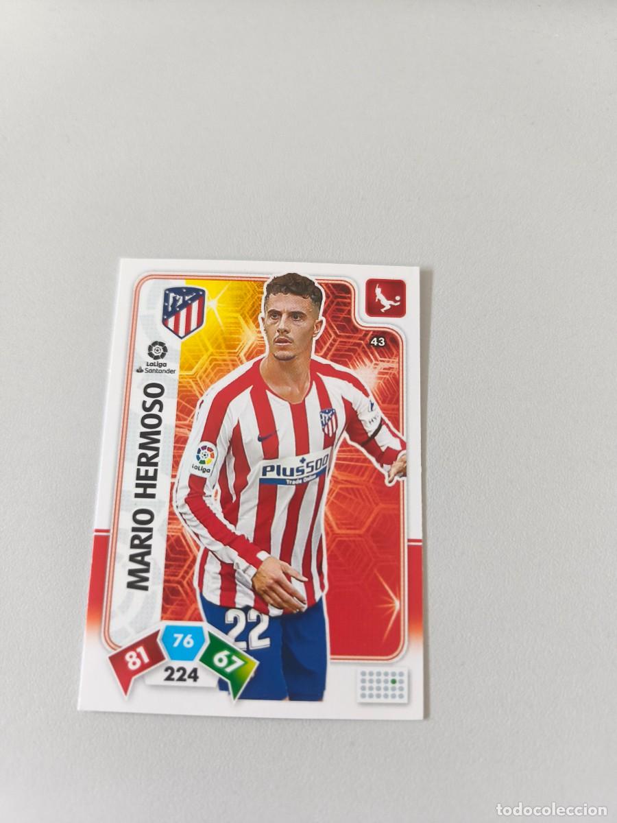 Football Stickers: ADRENALYN XL 2019 2020 19 20 MARIO HERMOSO ATLETICO DE MADRID 43 H4