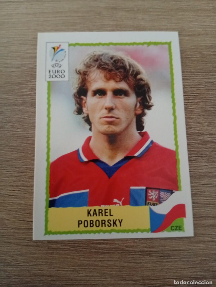 Football Stickers: KAREL POBORSKY 309 REPUBLICA CHECA EURO EUROCOPA 2000 00 PANINI NUNCA PEGADO SIN PEGAR