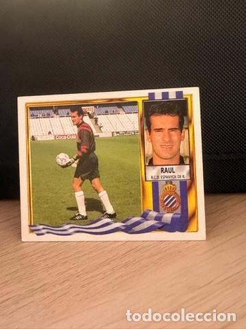 Football Stickers: LIGA 95 96 - Ediciones Este - Raul - Espanyol