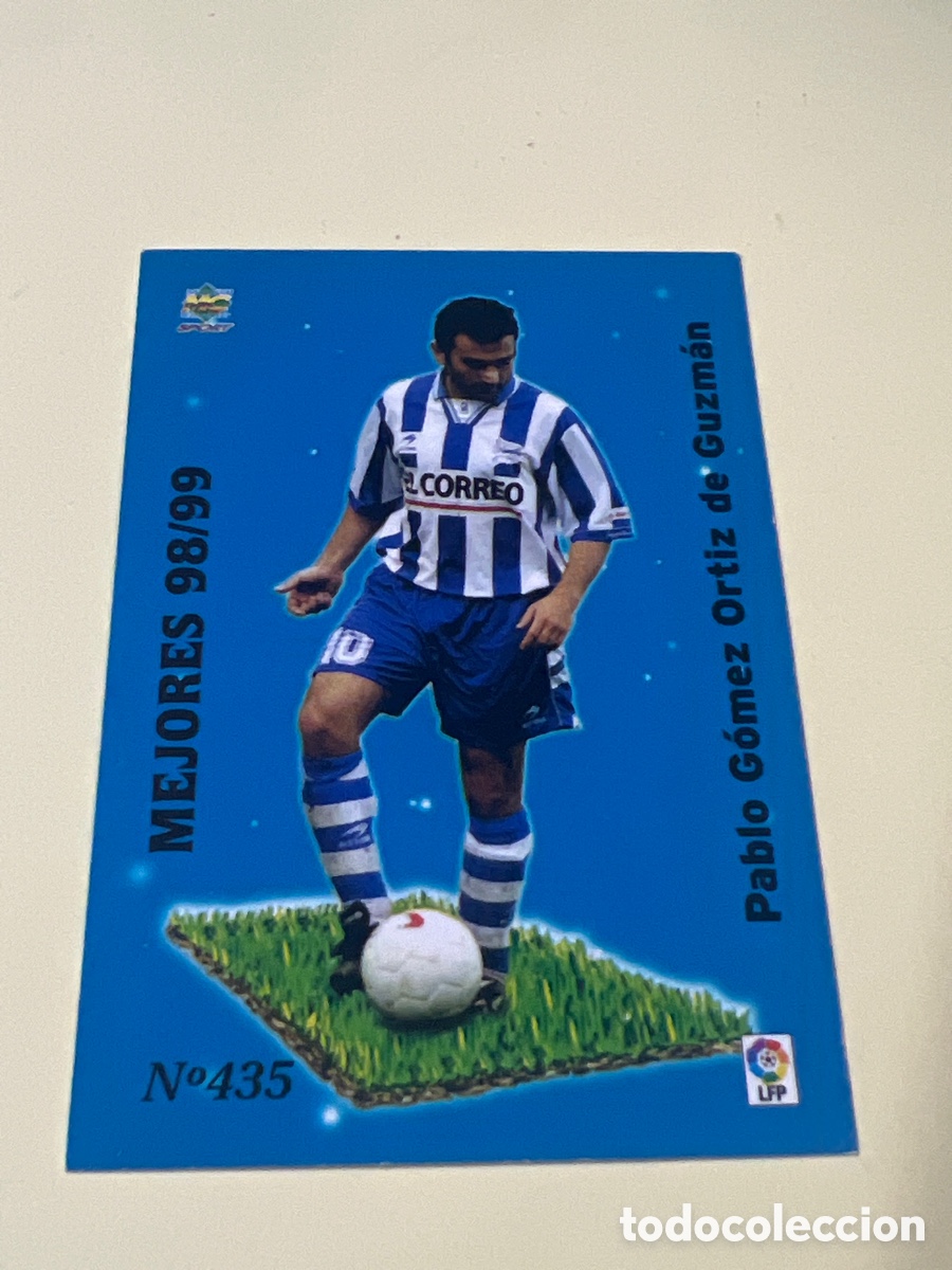 Cromos de f&uacute;tbol: C6631. 435 PABLO ALAVES MUNDICROMO 1999 2000 CROMO LIGA 99 00 FUTBOL