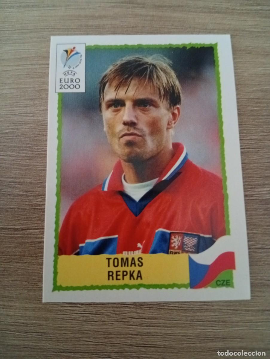 Cartes &agrave; collectionner de Football: TOMAS REPKA 298 REPUBLICA CHECA EURO EUROCOPA 2000 00 PANINI NUNCA PEGADO SIN PEGAR
