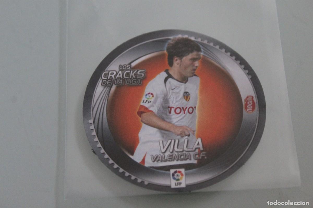 Cromos de f&uacute;tbol: ESTE 06 07 DAVID VILLA CRACK DE NOCILLA RECUPERADO DE &Aacute;LBUM