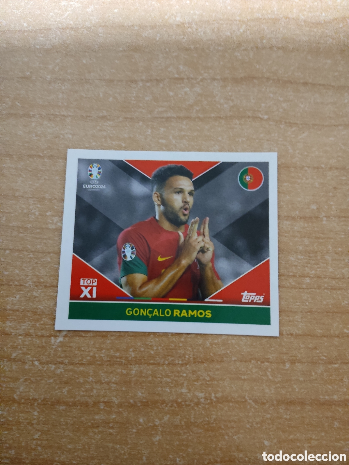 Cartes &agrave; collectionner de Football: TOP2 PORTUGAL TOP XI GONCALO RAMOS EURO 2024 TOPPS