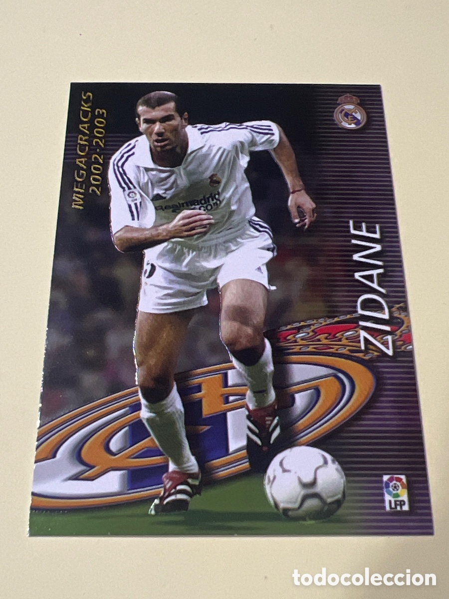 Figurine di Calcio: C6645. MEGACRACKS 2002-2003 376 ZIDANE REAL MADRID 02-03
