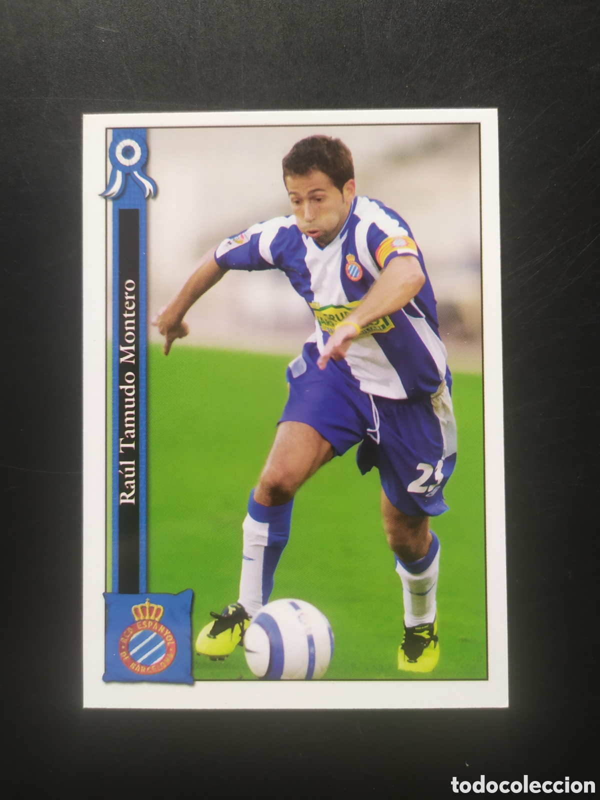 Figurine di Calcio: Mundicromo fichas Liga 2005 2006 05 06 Tamudo n&deg; 132 Espanyol