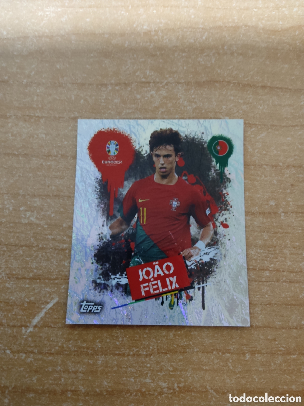 Cromos de f&uacute;tbol: 3 JOAO FELIX PORTUGAL EURO 2024 TOPPS