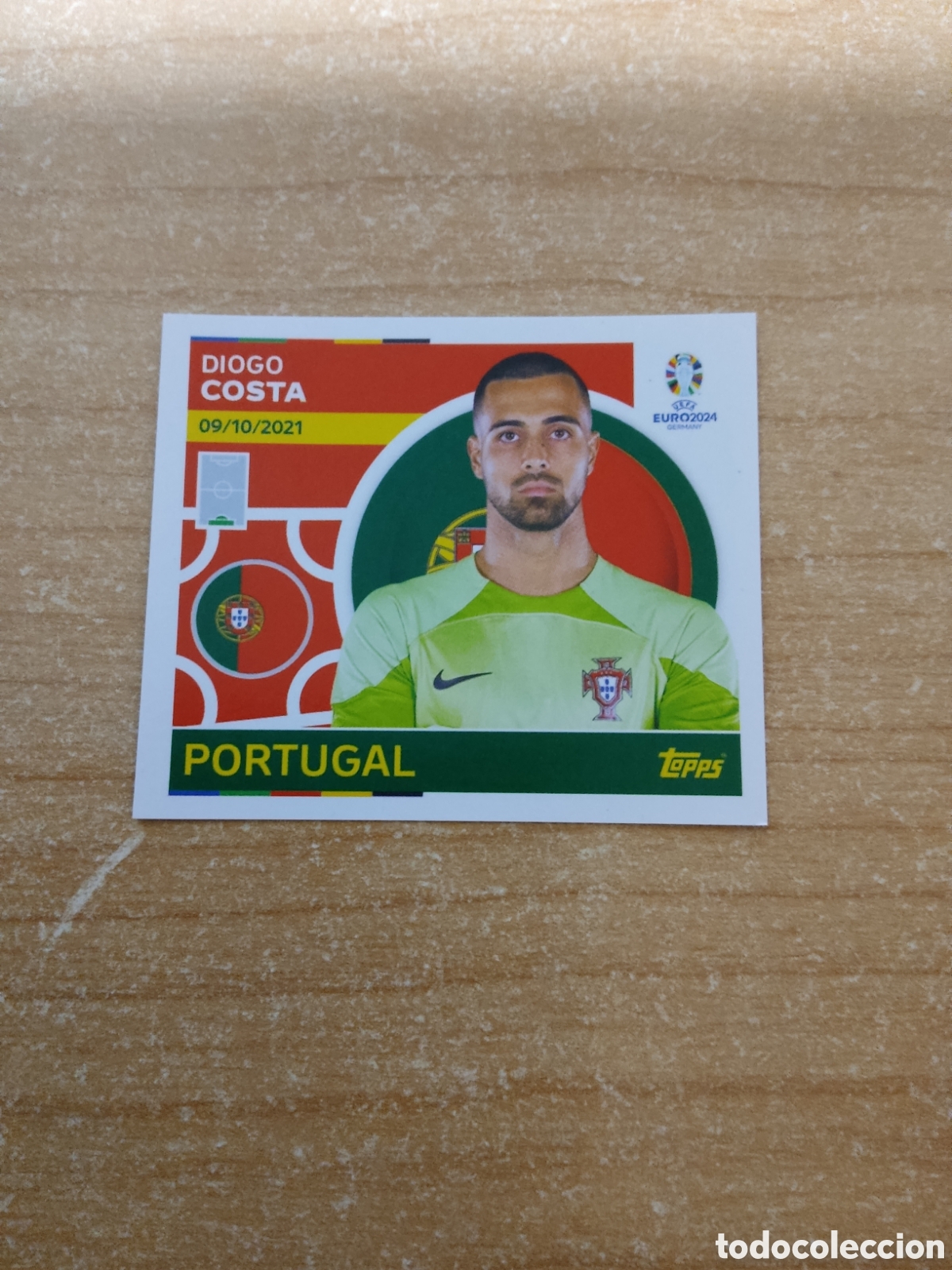 Cromos de f&uacute;tbol: 4 DIOGO COSTA PORTUGAL EURO 2024 TOPPS