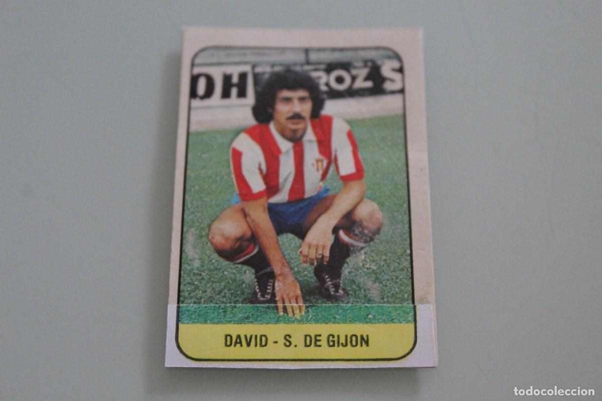 Cromos de f&uacute;tbol: ESTE 78 79 DAVID COLOCA REPARADO Y RECUPERADO DE &Aacute;LBUM
