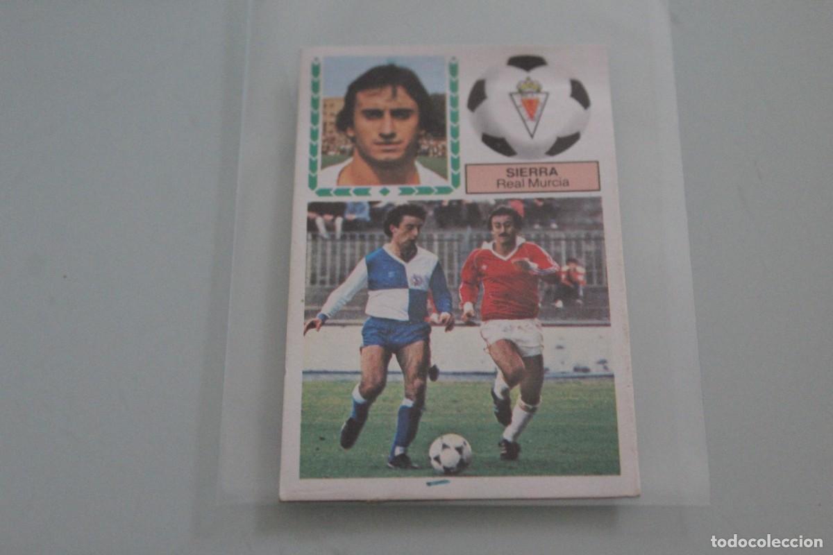 Cromos de f&uacute;tbol: ESTE 83 84 SIERRA ERROR RECUPERADO DE &Aacute;LBUM