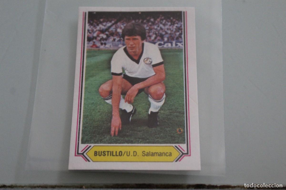 Cromos de f&uacute;tbol: ESTE 80 81 BUSTILLO ERROR RECUPERADO DE &Aacute;LBUM