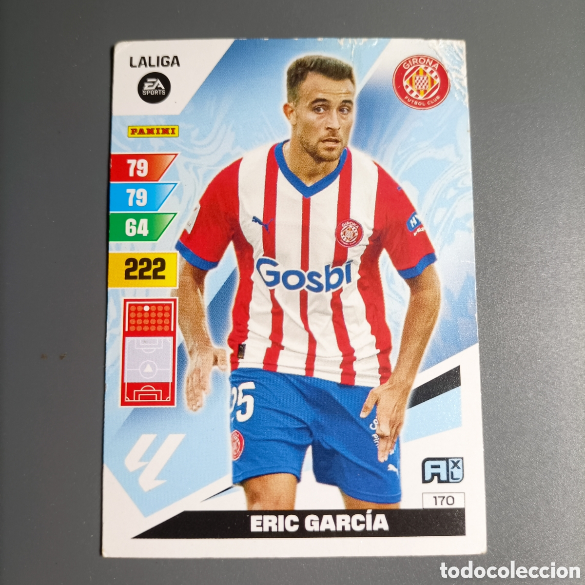 Fu&szlig;ball-Sticker: ADRENALYN. LIGA 2023-2024 (GIRONA) №170 ERIC GARC&Iacute;A