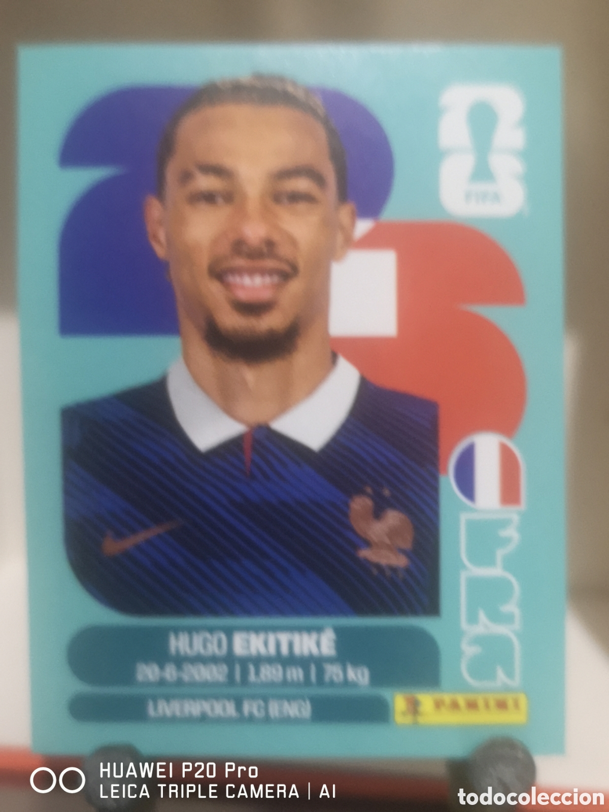 Figurine di Calcio: FIFA WORLD CUP MUNDIAL 2026 HUGO EKITIKE - FRA 19