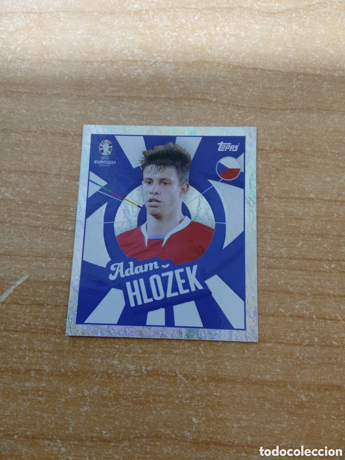 Cromos de f&uacute;tbol: PTW ADAM HLOZEK REPUBLICA CHECA EURO 2024 TOPPS
