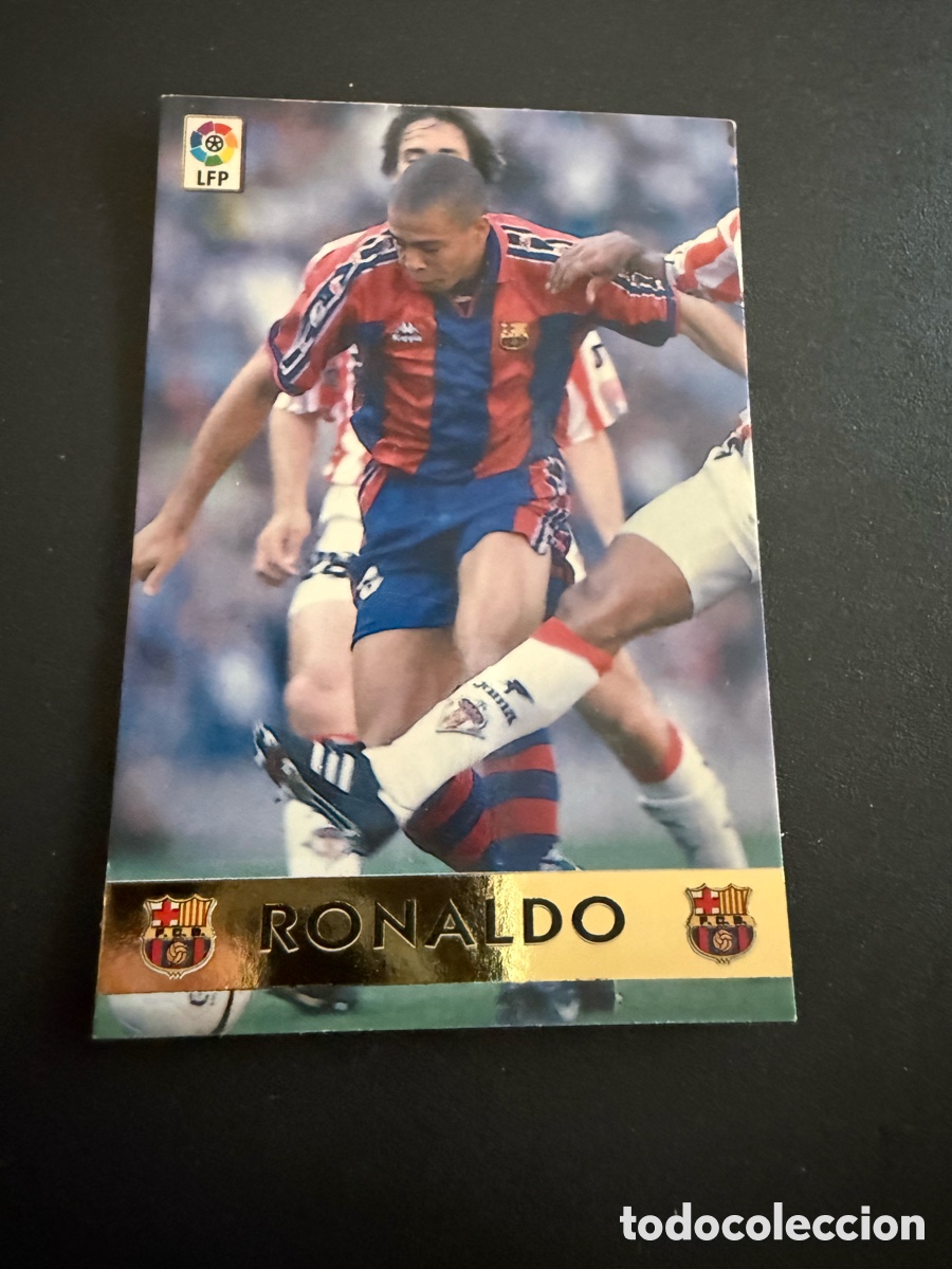 Cromos de f&uacute;tbol: MUNDICROMO 97-98. PICHICHI. RONALDO