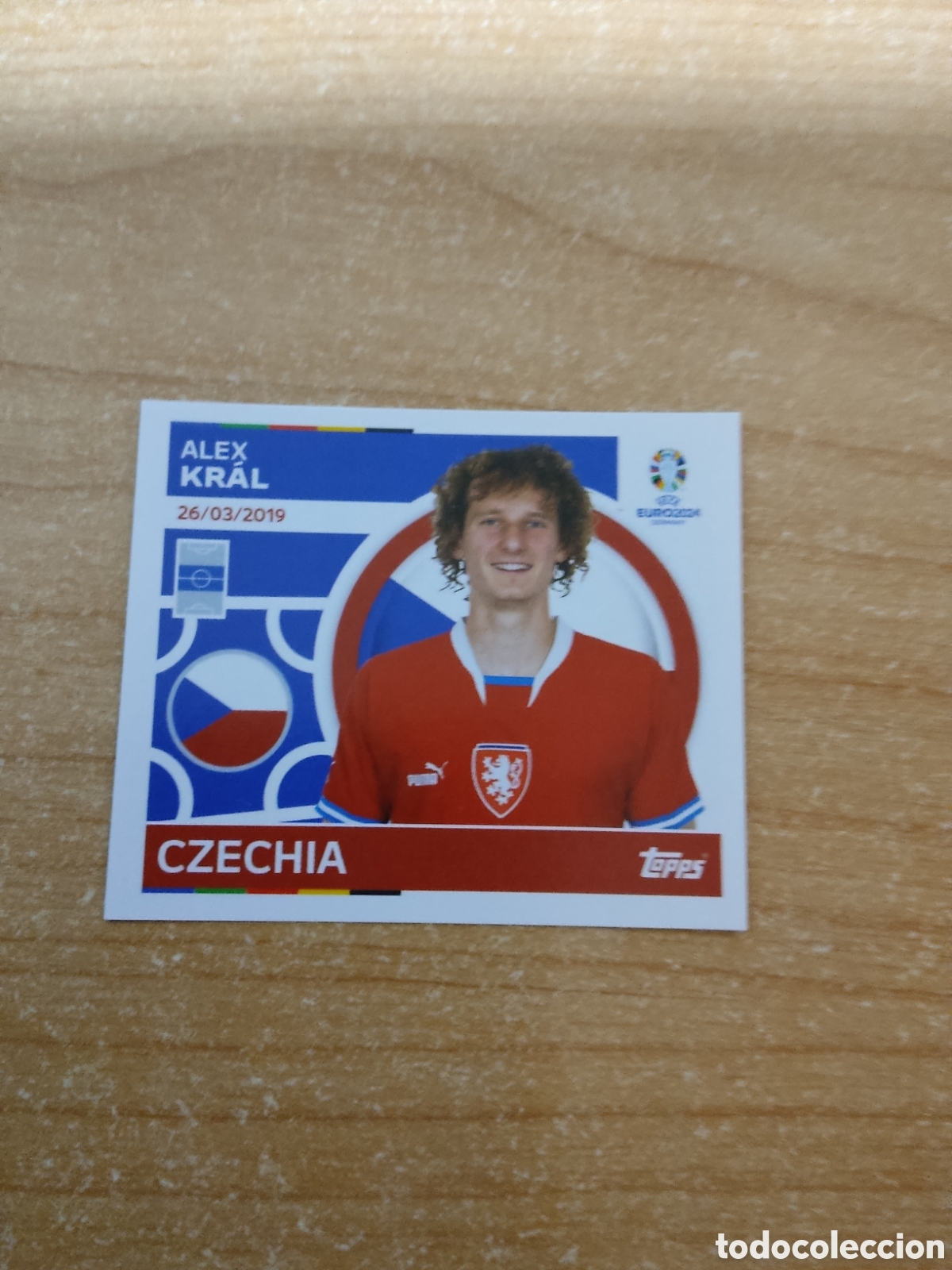 Cromos de f&uacute;tbol: 11 KRAL REPUBLICA CHECA EURO 2024 TOPPS