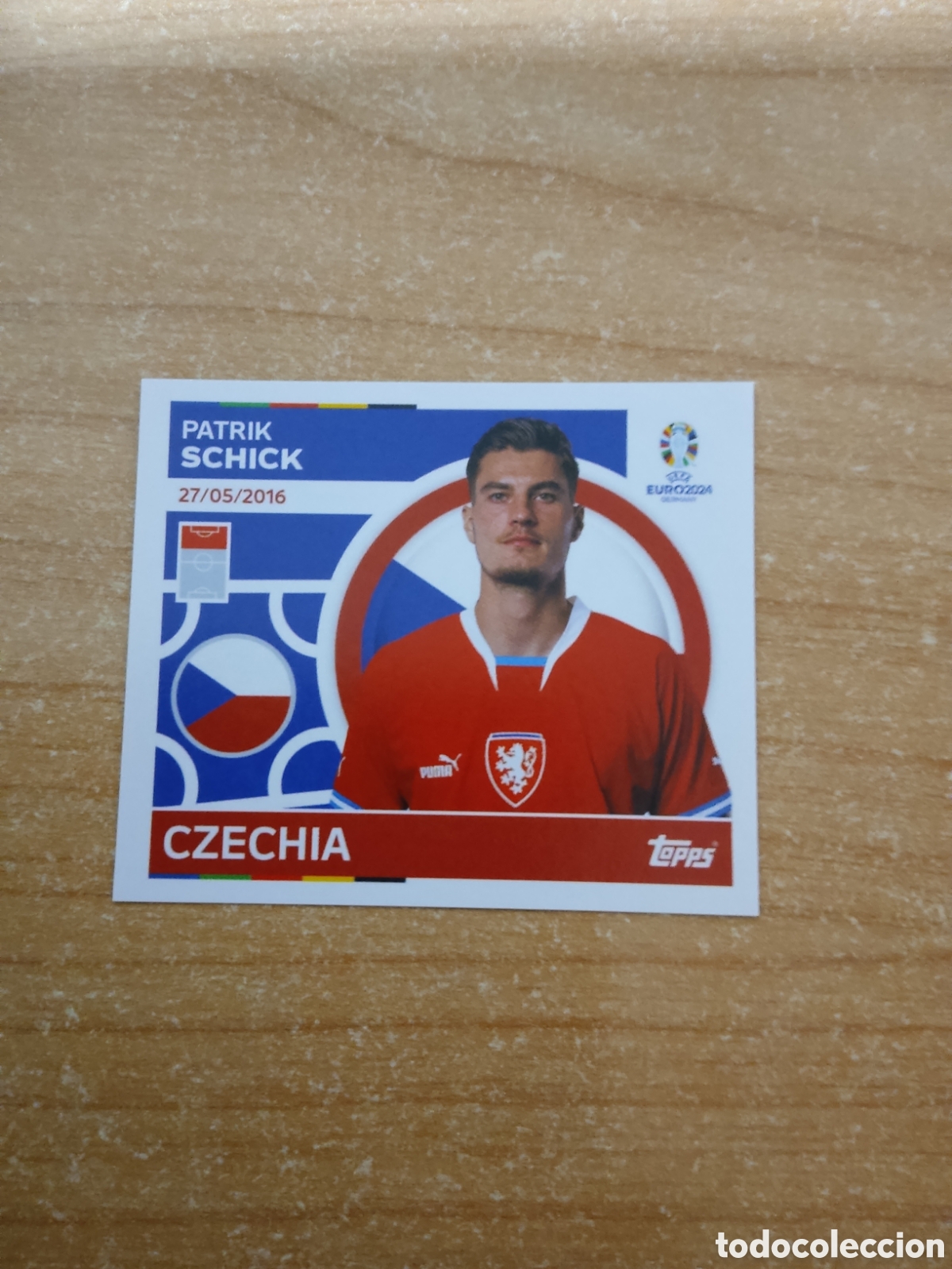 Cromos de f&uacute;tbol: 19 SCHICK REPUBLICA CHECA EURO 2024 TOPPS