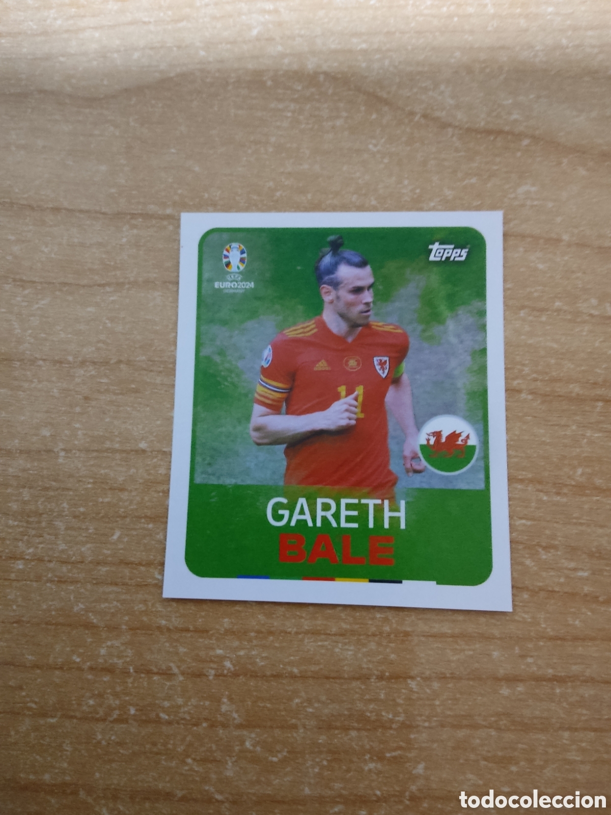 Cartes &agrave; collectionner de Football: 2 LEYENDA GARETH BALE EURO 2024 TOPPS