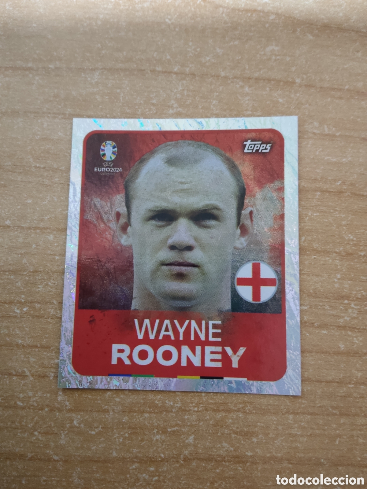 Cromos de f&uacute;tbol: 3 ROONEY LEYENDA INGLATERRA EURO 2024 TOPPS