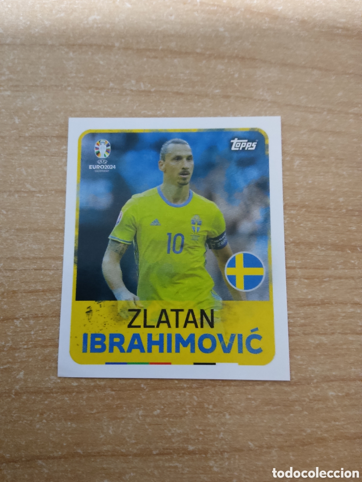 Cromos de f&uacute;tbol: 10 IBRAHIMOVIC SUECIA LEYENDA EURO 2024 TOPPS