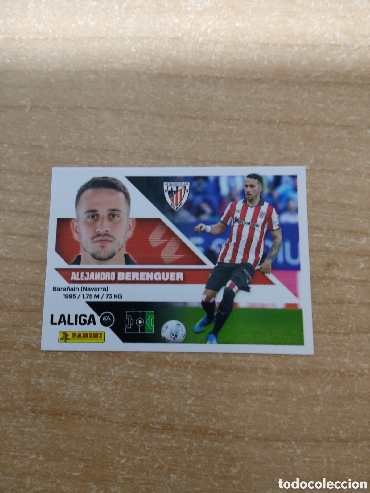 Cromos de f&uacute;tbol: 16 BERENGUER ATHLETIC CLUB LIGA ESTE 2026 2027