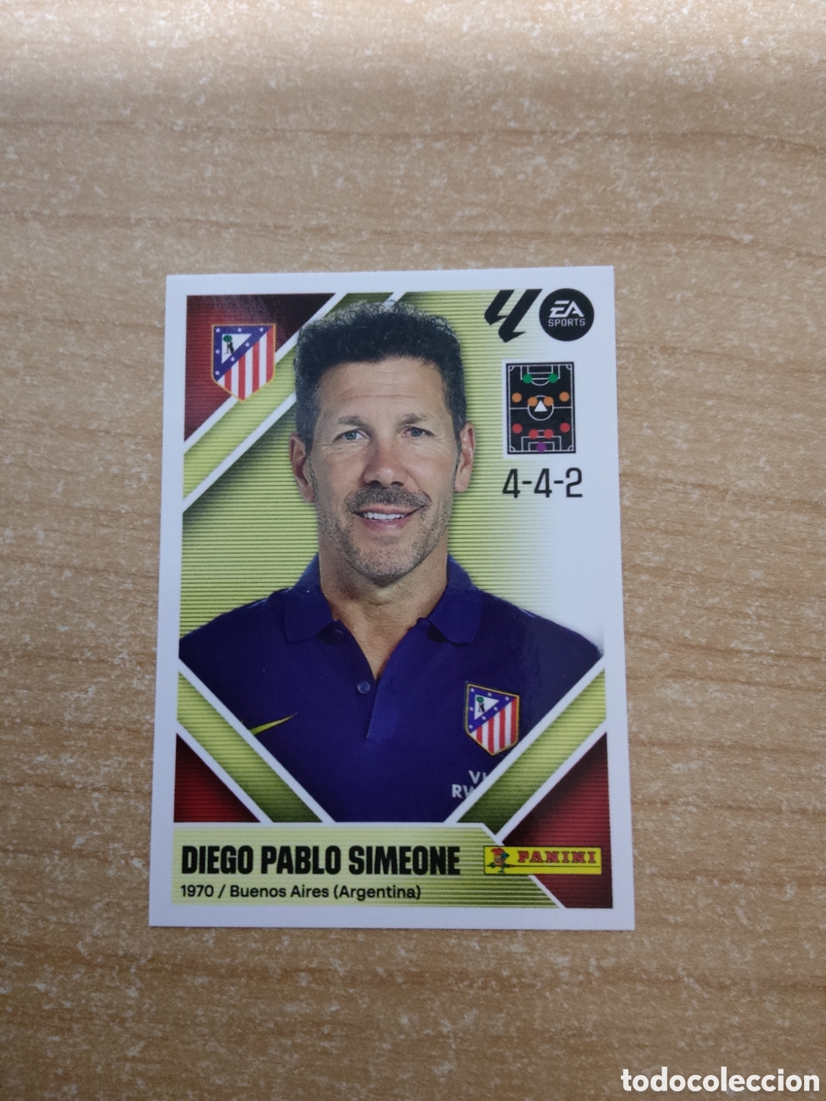 Cromos de f&uacute;tbol: 2 DIEGO PABLO SIMEONE ATLETICO MADRID LIGA ESTE 2026 2027