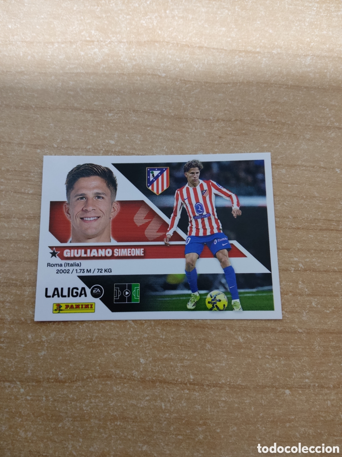Cromos de f&uacute;tbol: 17 GIULIANO SIMEONE ATLETICO MADRID LIGA ESTE 2026 2027