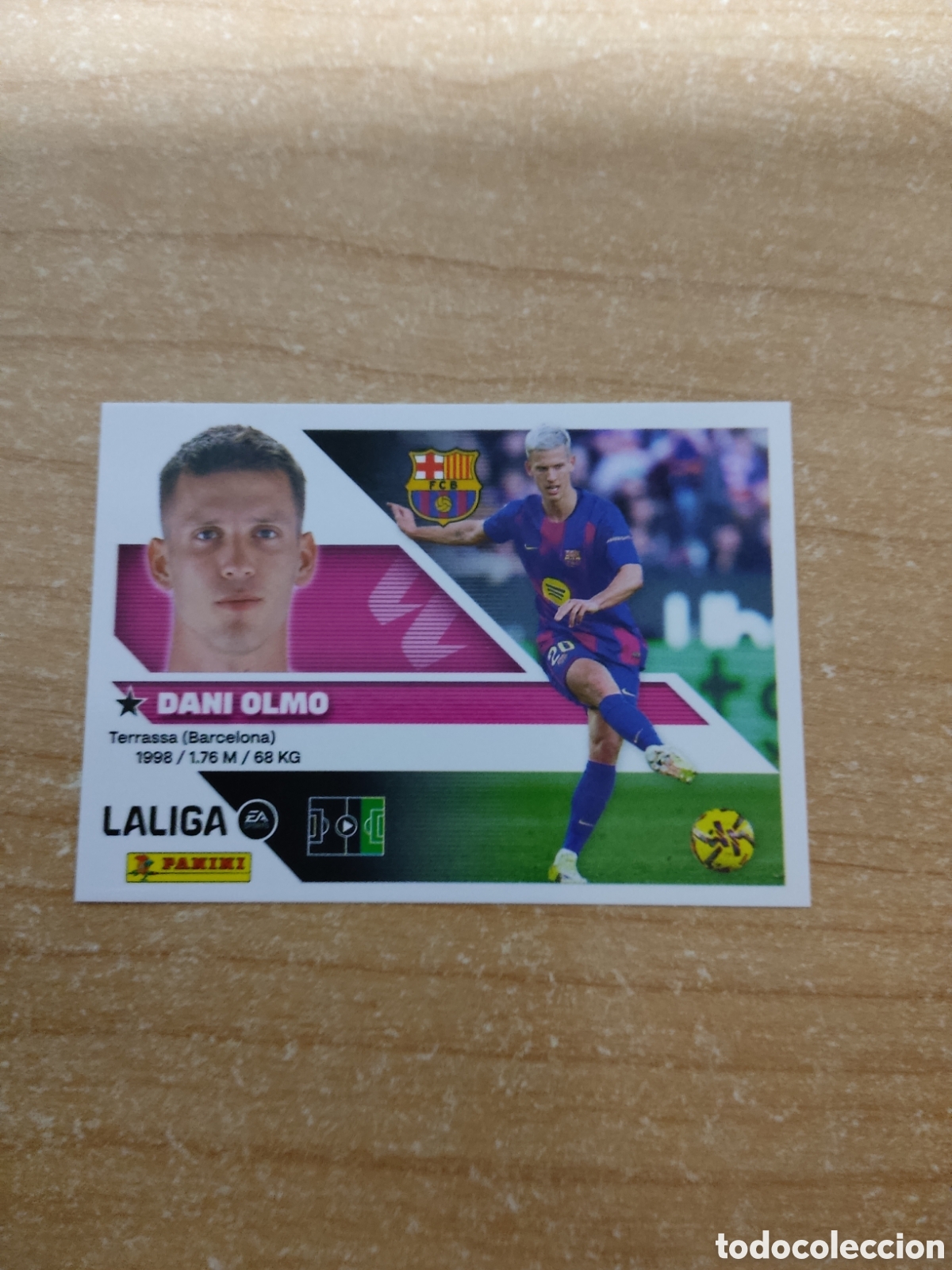 Cromos de f&uacute;tbol: 17 DANI OLMO BARCELONA LIGA ESTE 2026 2027