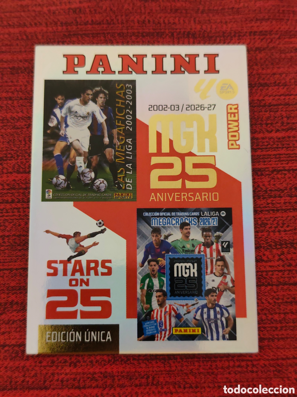 Cromos de f&uacute;tbol: 424P POWER STARS ON 25 EDICI&Oacute;N &Uacute;NICA MEGACRACKS 2026 2027 25 ANIVERSARIO