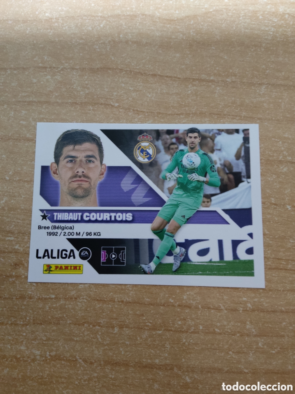 Cromos de f&uacute;tbol: 3 COURTOIS REAL MADRID LIGA ESTE 2026 2027
