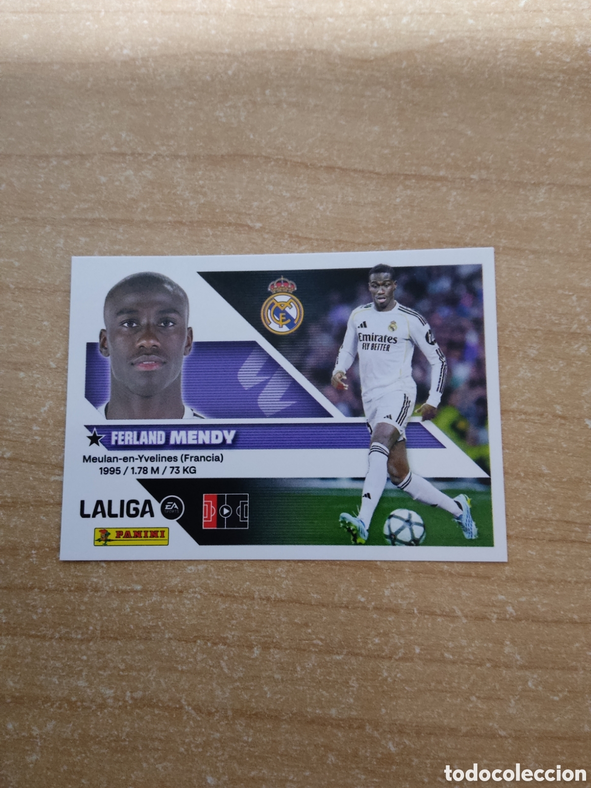 Cromos de f&uacute;tbol: 10 B MENDY REAL MADRID LIGA ESTE 2026 2027