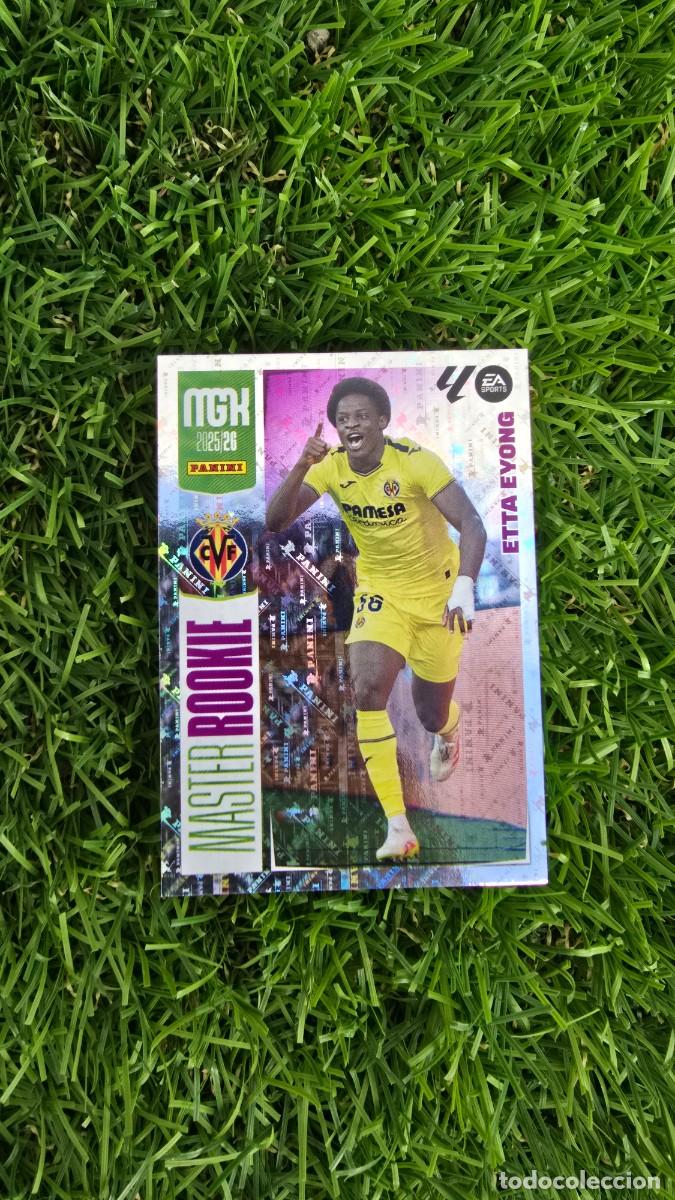 Cromos de f&uacute;tbol: Etta Eyong 410Villarreal MASTER ROOKIE Megacracks 25-26