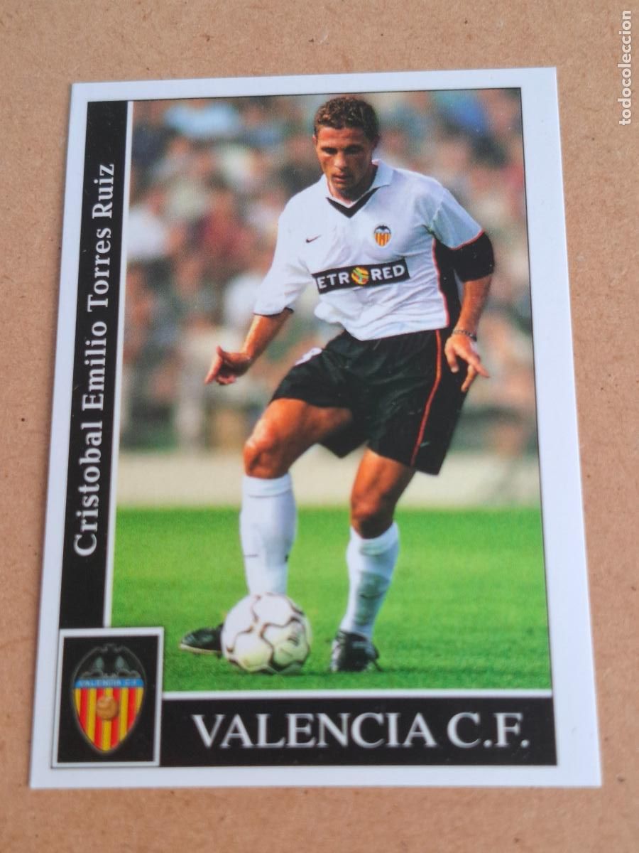 Cromos de f&uacute;tbol: MUNDICROMO 2001 2002 01 02 - 477 CURRO TORRES - VALENCIA CF
