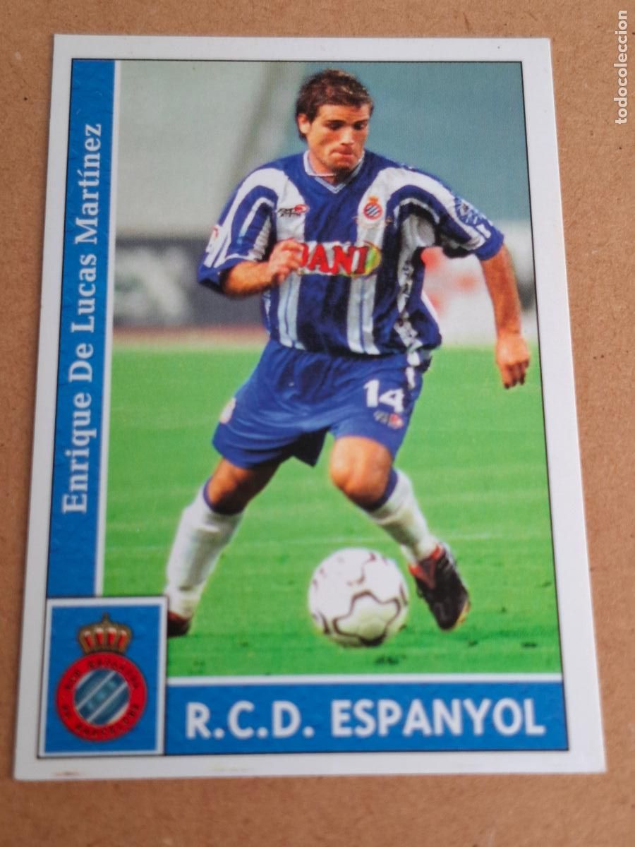 Cromos de f&uacute;tbol: MUNDICROMO 2001 2002 01 02 - 479 DE LUCAS - RCD. ESPANYOL