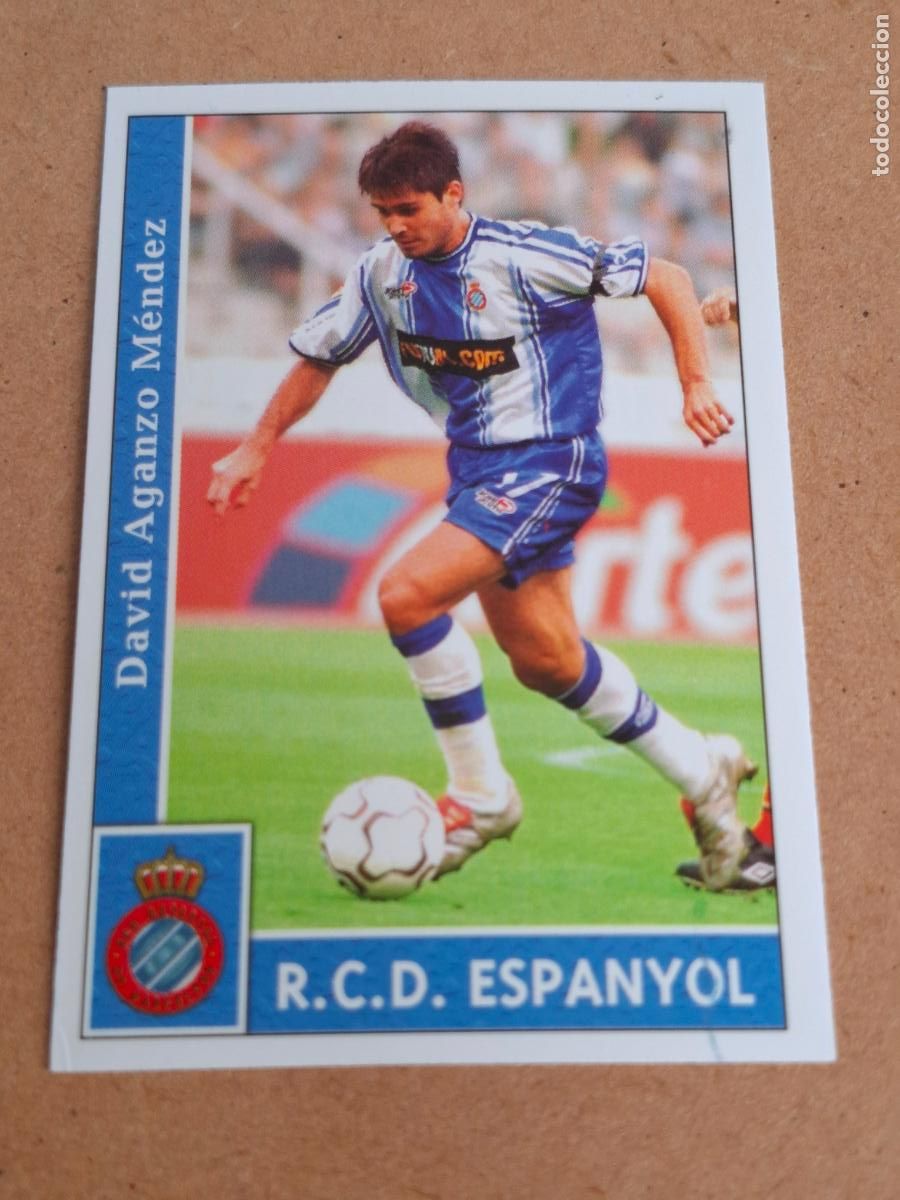 Cromos de f&uacute;tbol: MUNDICROMO 2001 2002 01 02 - 525 AGANZO - RCD. ESPANYOL
