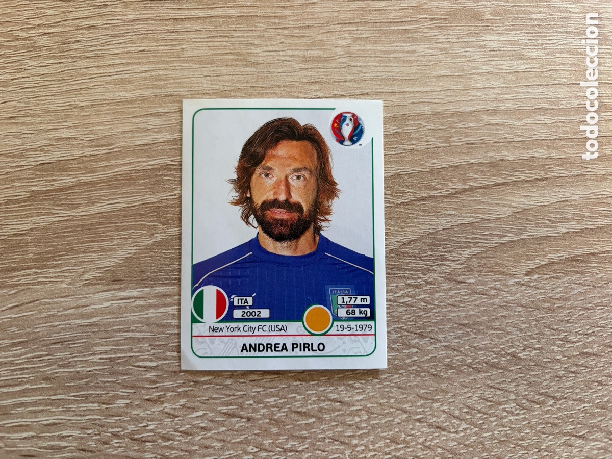Cromos de f&uacute;tbol: 505 PIRLO EURO 2016 FRANCIA STICKER PANINI ITALIA