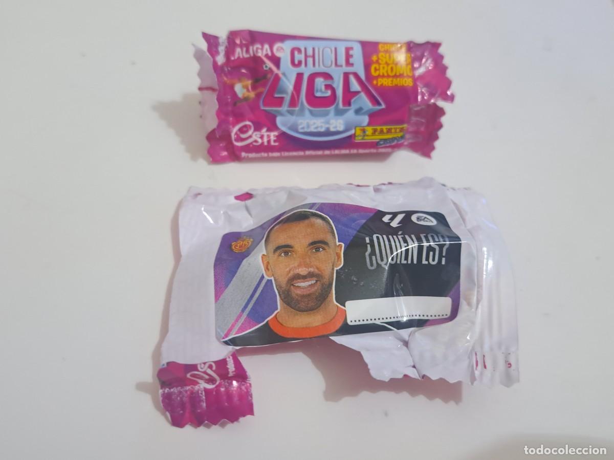 Cromos de f&uacute;tbol: CROMO LIGA 2025-26 CHICLE QUIEN ES? RCD MALLORCA PANINI ESTE
