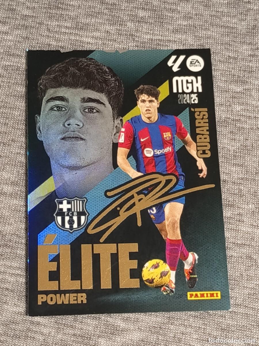 Cromos de f&uacute;tbol: MEGACRACKS 24 25 CUBARSI P3 ELITE POWER