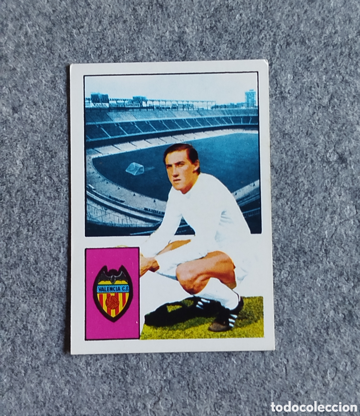 Cromos de f&uacute;tbol: SIN PEGAR JESUS MART&Iacute;NEZ VALENCIA 74 75 1974 1975 FHER DISGRA CROMO NUNCA PEGADO
