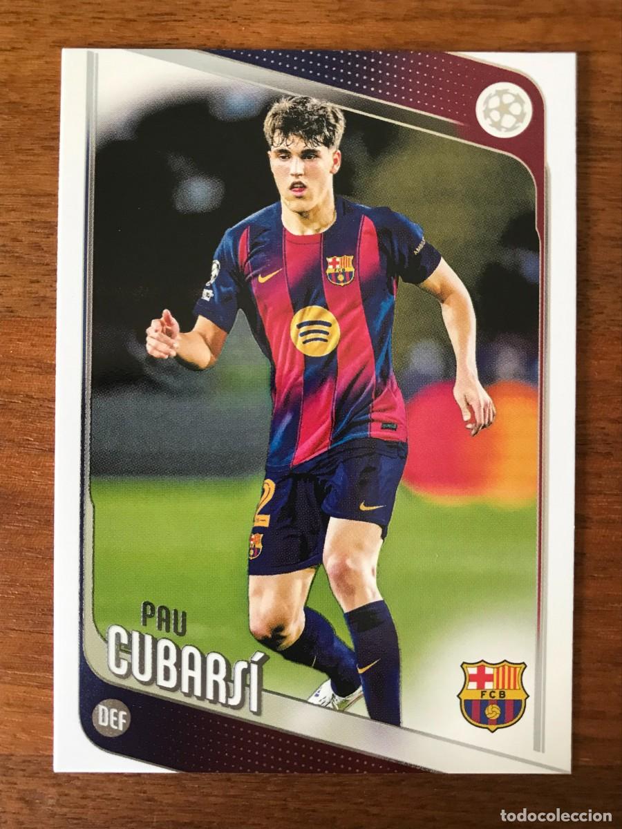 Cromos de f&uacute;tbol: PAU CUBARSI - FC BARCELONA - TOPPS UEFA CHAMPIONS UCC FLAGSHIP - 2025 2026 25 26