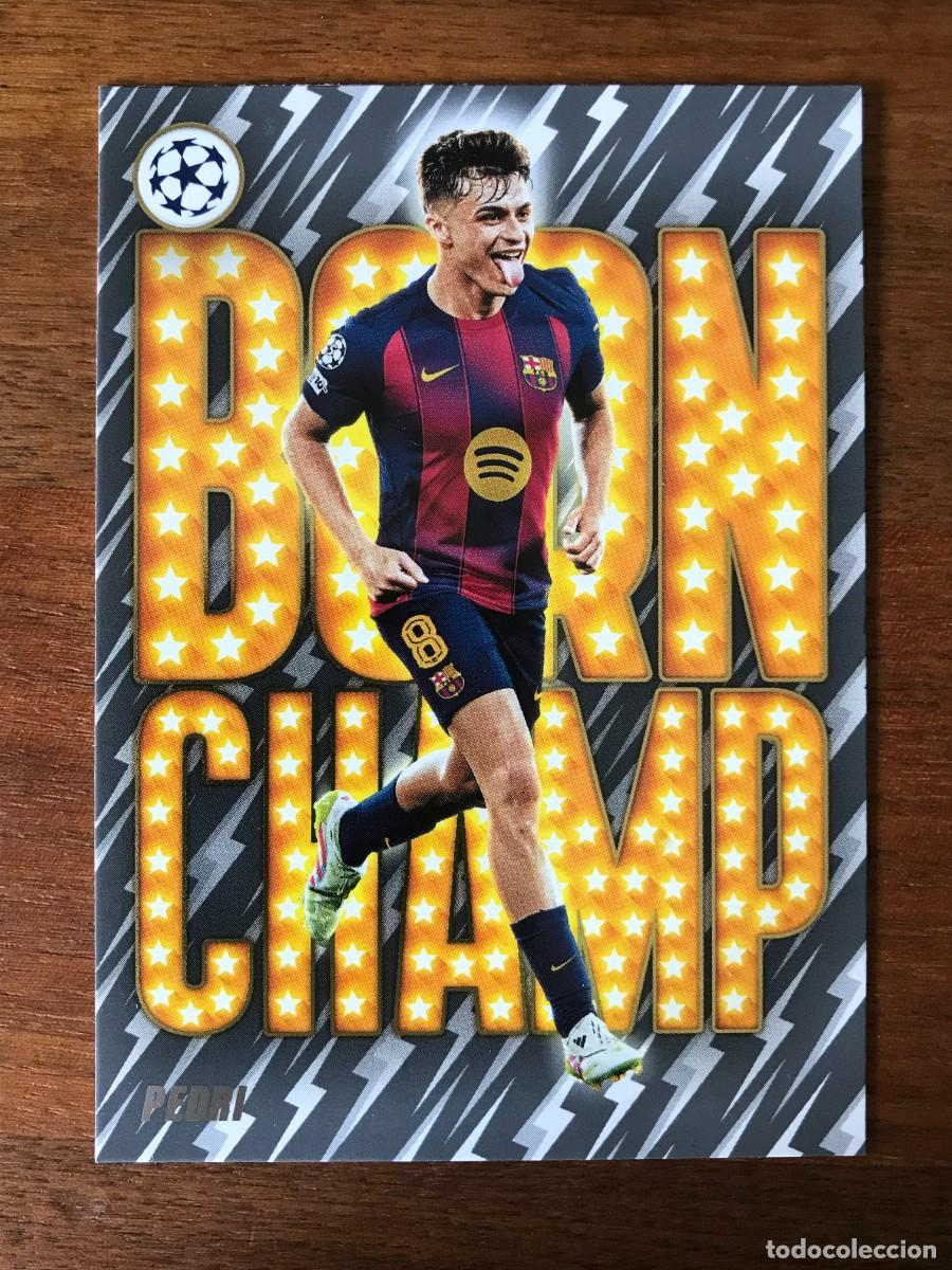 Cromos de f&uacute;tbol: PEDRI - FC BARCELONA - BORN CHAMP - TOPPS UEFA CHAMPIONS UCC FLAGSHIP - 2025 2026 25 26