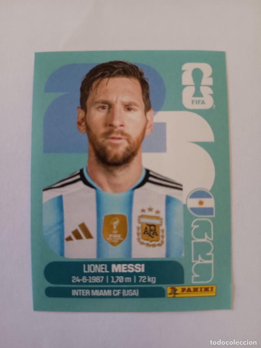 Cromos de f&uacute;tbol: CROMO ARG 17 ARG17 LIONEL LEO MESSI ARGENTINA - PANINI MUNDIAL WORLD CUP 2026 STICKERS FIFA F&Uacute;TBOL