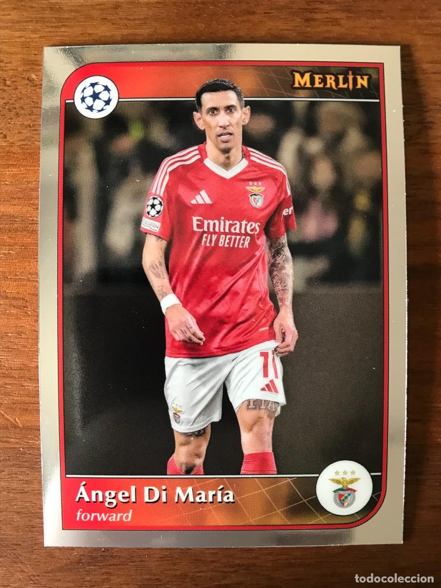 Cromos de f&uacute;tbol: ANGEL DI MARIA - SL BENFICA - TOPPS CHROME MERLIN UCC UEFA CHAMPIONS - 2024 2025