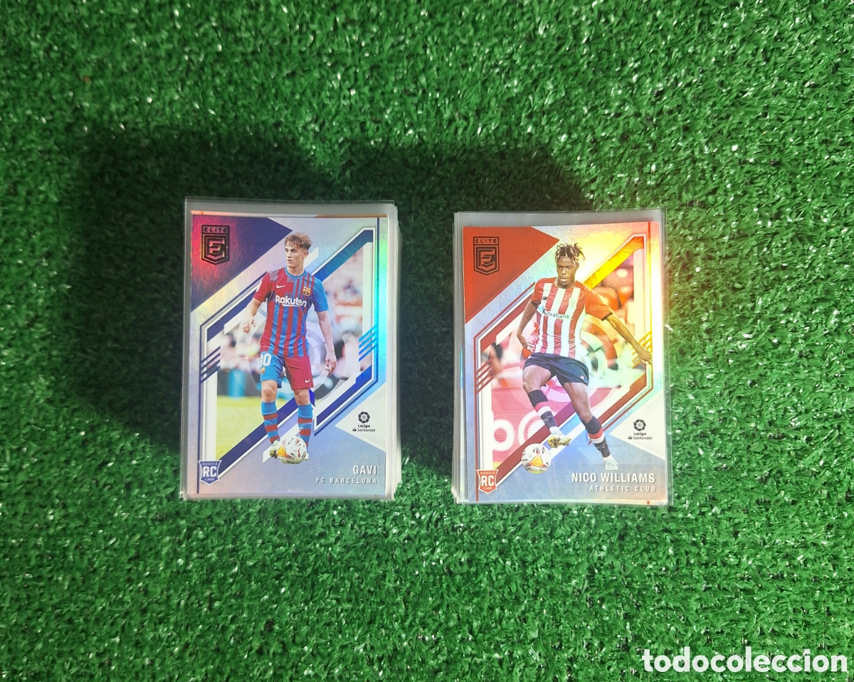 Cromos de f&uacute;tbol: COLECCI&Oacute;N COMPLETA 200 B&Aacute;SICAS DONRUSS ELITE 2021-2022