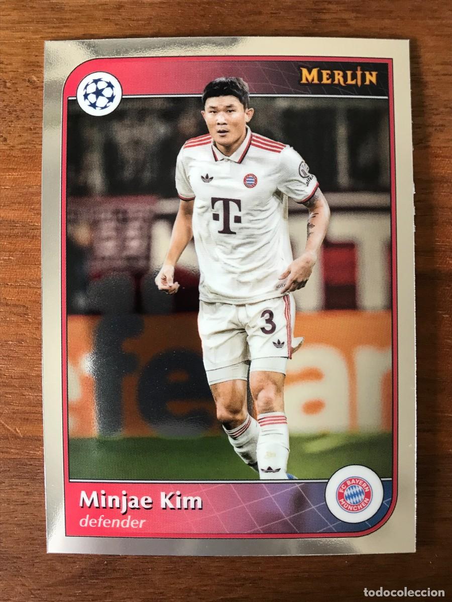 Cromos de f&uacute;tbol: MINJAE KIM - BAYERN MUNICH - TOPPS CHROME MERLIN UCC UEFA CHAMPIONS - 2024 2025