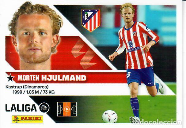 Cromos de f&uacute;tbol: CROMO PANINI LIGA ESTE 26 27 - FICHAJE N&ordm; 5 - HJULMAND - ATL&Eacute;TICO DE MADRID - 2&ordf; EDICI&Oacute;N