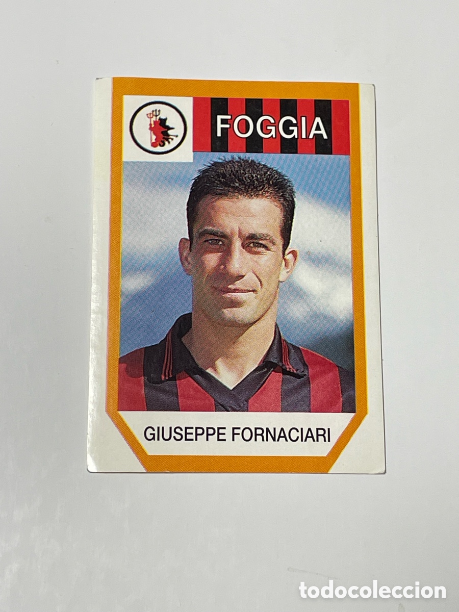 Cromos de f&uacute;tbol: Giuseppe Fornaciari Foggia CalcioFlash 93/94 #61