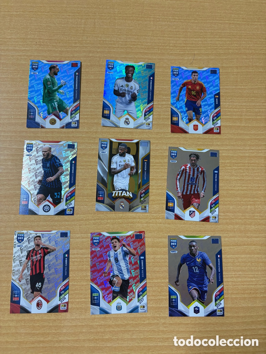Cromos de f&uacute;tbol: Pack de cartas de f&uacute;tbol FIFA 365